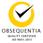Obsequentia ISO 9001:2015 logo
